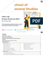 UPSC CSE Prelims WorkBook