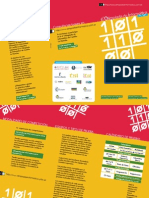 Tríptico de la 6ª Olimpiada Informática  de Castilla-La Mancha UCLM 2011-2012