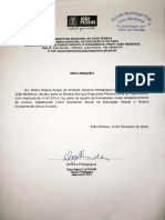 Declaração Francinete