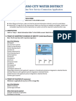 NSC List of Requirements