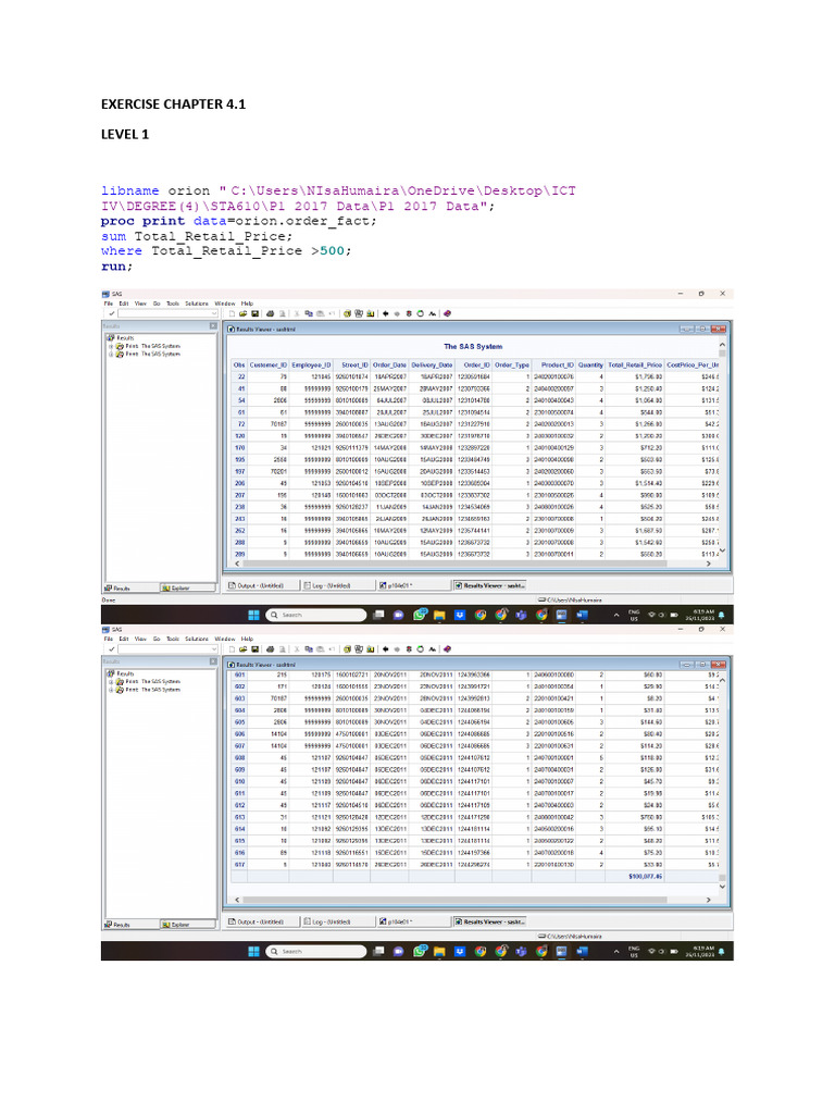B1 Exercise Chapter 4 | PDF | Computing | Software