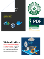 Virtualization and Containerization