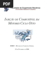 Injeção de Combustível Em Motores Ciclo Otto