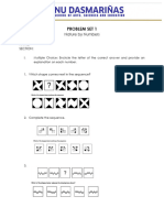 Problem Set 1 Patterns and Sequence