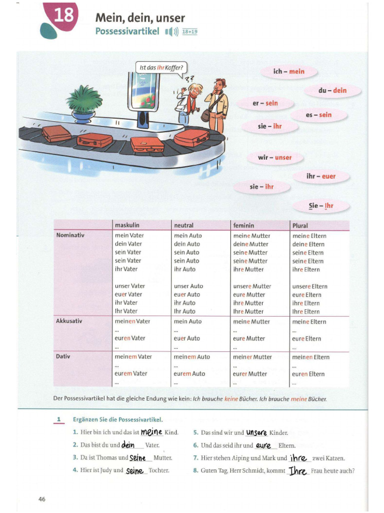 possessivartikel-pdf