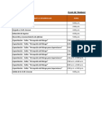 Plan de Trabajo - Percepción de Riesgos