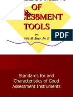 Development of Assessment Tools