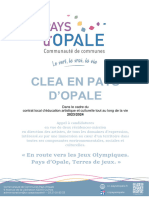 Appel À Candidatures - CLEA Pays D'opale 6eme Edition