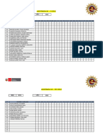 Asistencia Del Mes