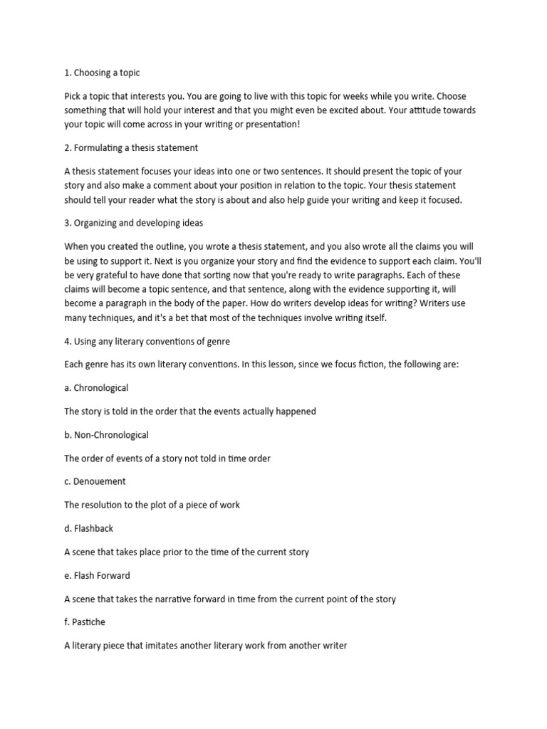 Creative Non Fiction Pdf Narration Narrative