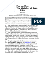 08.3 Fire and Ice Part II - The Watcher of Carn Dûm - Rumours by Craig Pay (February, 2001)
