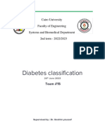 Diabetes Classification Report