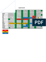 Calendario 2024 Portugal em Excel Com Feriados v2