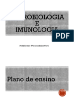 1060 - Aula 1 - Plano de Ensino e Célula Bacteriana