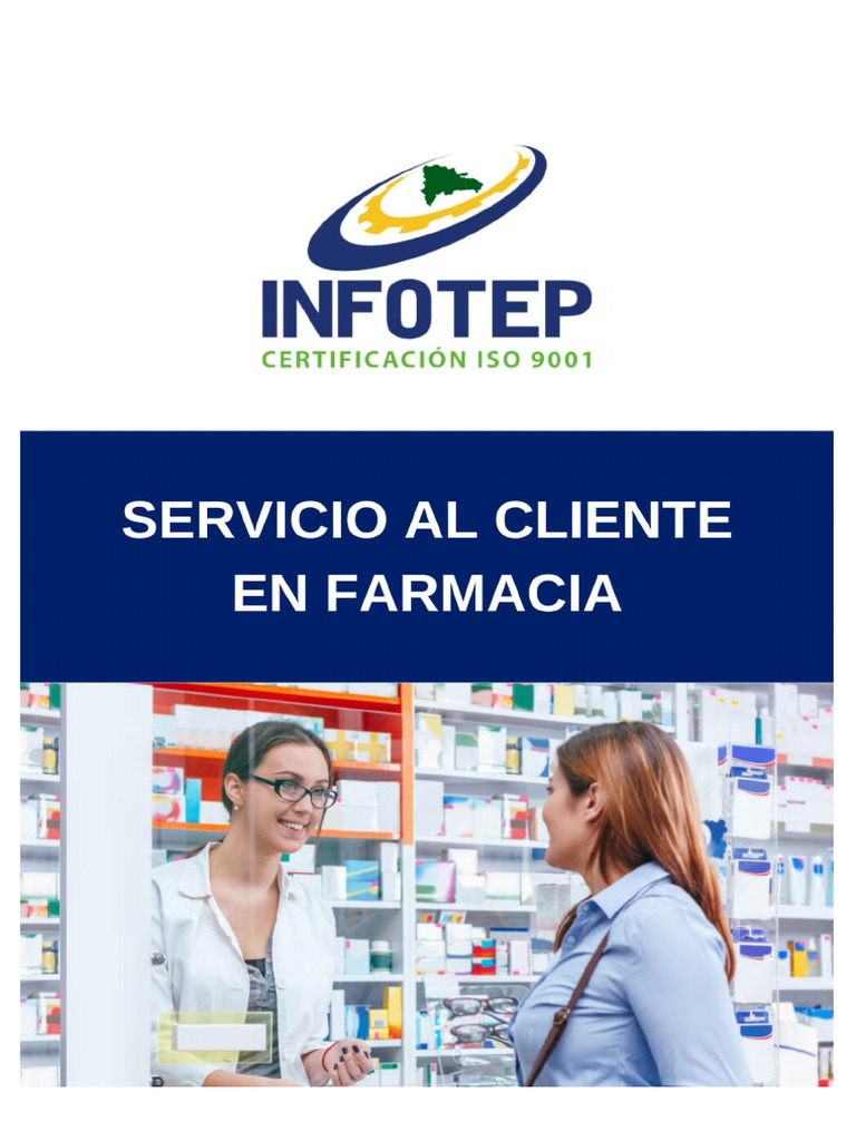 Guia Servicio Al Cliente En La Farmacia Pdf Cliente Business
