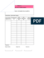 Format Tabel administrasi