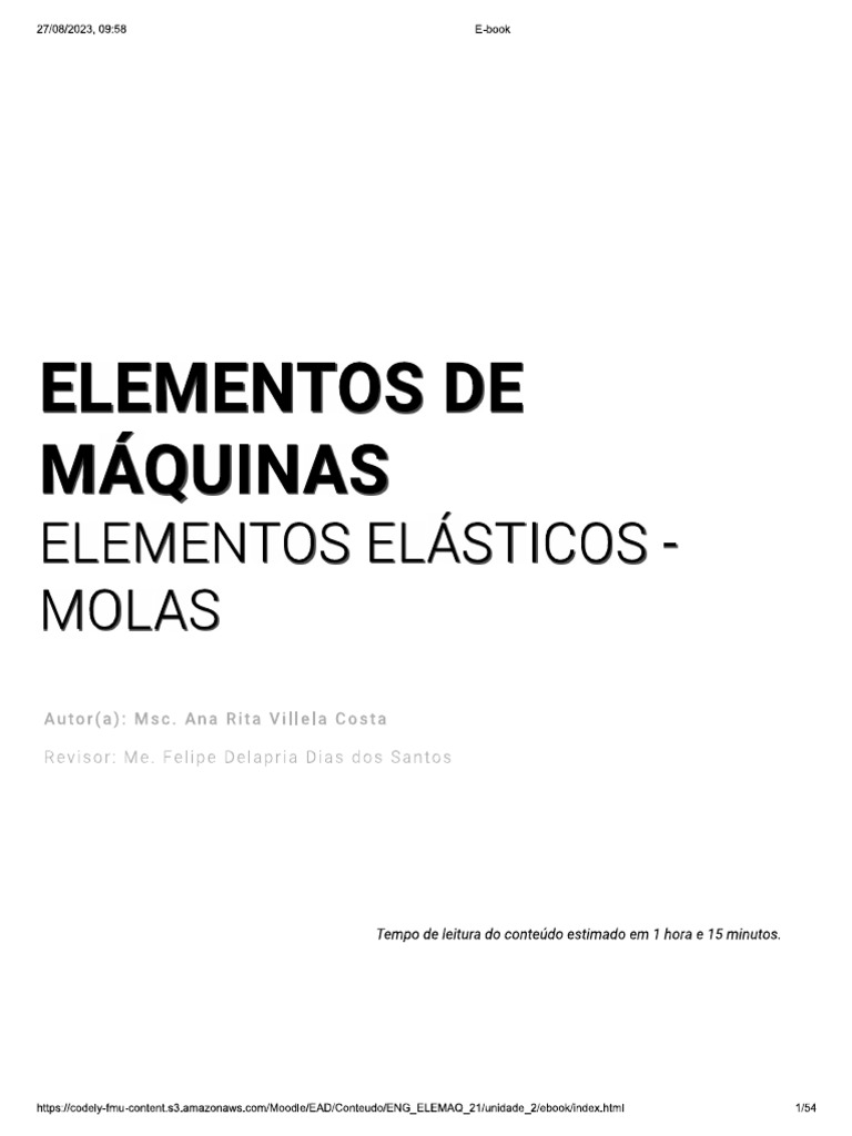 E book molas mecanica pdf