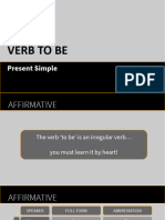 Verb To Be - Present Simple