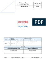 14 - Gas Testing - Rev. 0