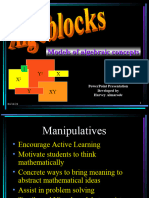 Algeblocks Manipulatives