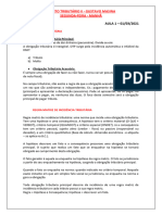 1. Direito Tributário II - Gustavo Masina - Segunda-feira - Manhã