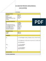 Structural Analysis Process Using Manual Footings