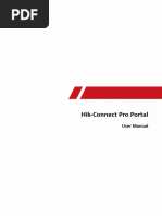 Hik Connect Pro Portal User Manual