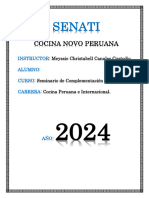 Semana 03 - Cocina Novo Peruana - Grupo 03