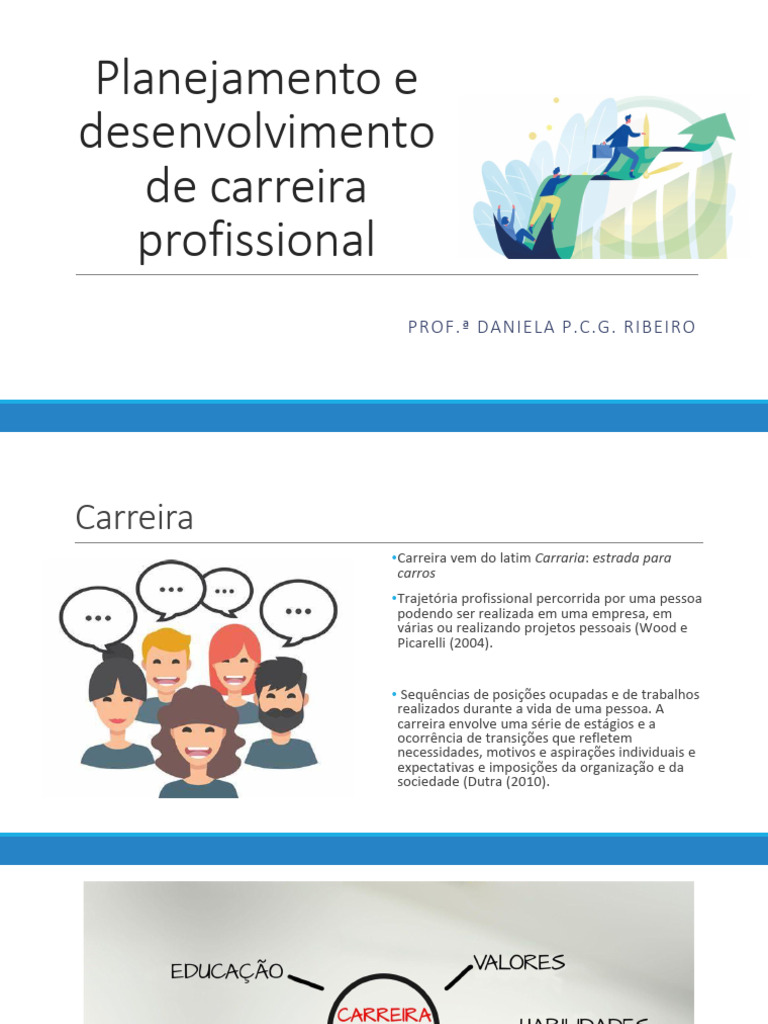 Planejamento de Carreira Profissional | PDF | Gestão de recursos ...