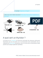 Le Thyristor (1)