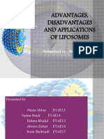 Advantages of Liposomes