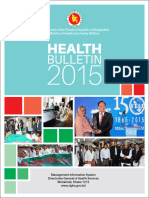 Bangladesh Health Bulletin 2015