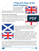 CfE G 005 The Union Flag and Flags of The United Kingdom Information Sheet - Ver - 4