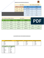 Stundenplan Während Des Ramadhans 2024