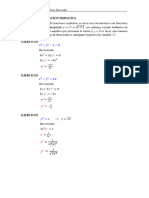 Derivadas Implicitas