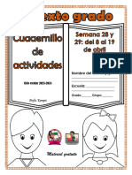 6° S28 y 29 Cuadernillo de actividades (anexos) Profa Kempis