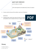 Describe real examples of the impacts of climate change.