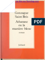 Athanase Ou La Manière Bleue
