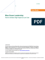 Blue Ocean Leadership How To Achieve High Impact at Low Cost 11