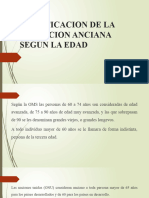 Clase3 Clasificacion de La Poblacion Anciana Según La Edad