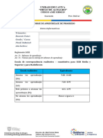 Informe de Proceso - Bachillerato en Informática - Tutor de Primero