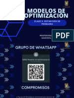 Modelos de Optimización