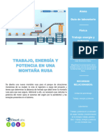 Practica de Lab 4. Trabajo, Energia y Potencia en Una Montaña Rusa - Estudiante