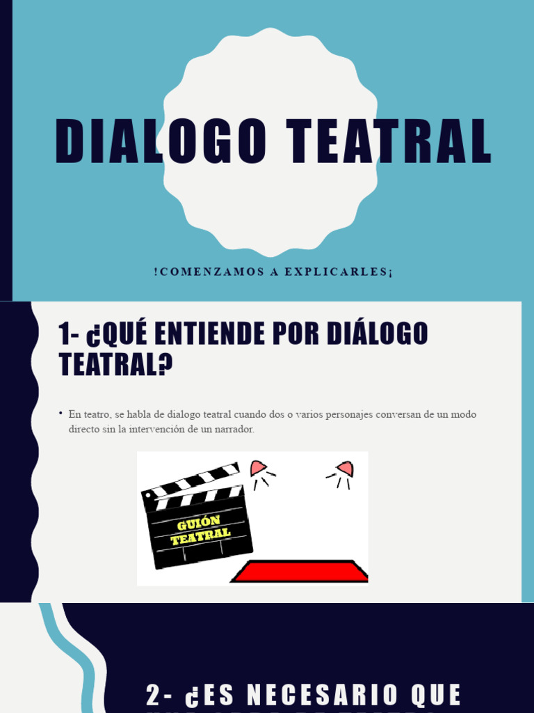 Dialogo Teatral | PDF