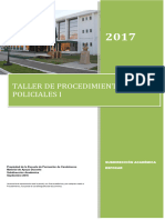 DOSSIER TALLER PROCED. POLICIALES I