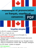 Phonétique Et Prononciation en Français, Voyelle Et