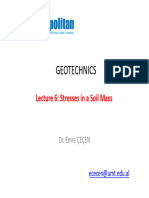 Gjeoteknike - 6-Stresses in A Soil Mass