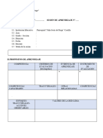 Sesion de Aprendizaje