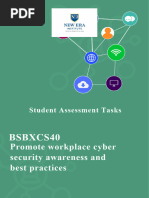 BSBXCS402 Student Assessment Tasks and Project Portfolio 