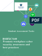 BSBXCS402 Student Assessment Tasks and Project Portfolio 